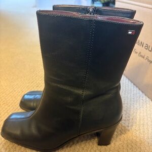 Tommy Hilfiger leather boots